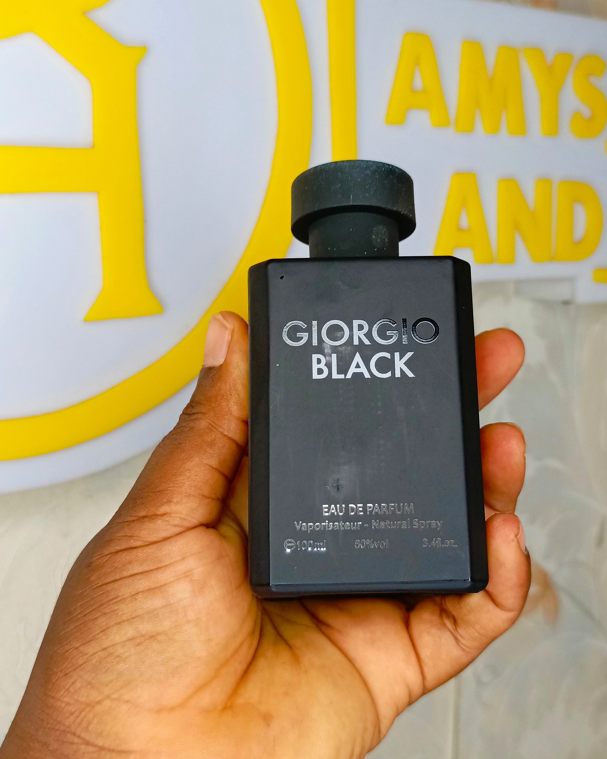 100ml Giorgio Black perfume Amys Perfumes Wholesales and Retail Perfume Dealer In Kano Nigeria